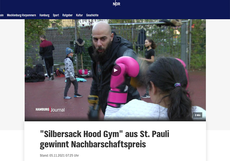 You are currently viewing NDR „Silbersack Hood Gym“ gewinnt Nachbarschaftspreis