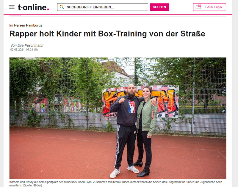 You are currently viewing T-Online.de Rapper holt Kinder mit Box-Training von der Straße
